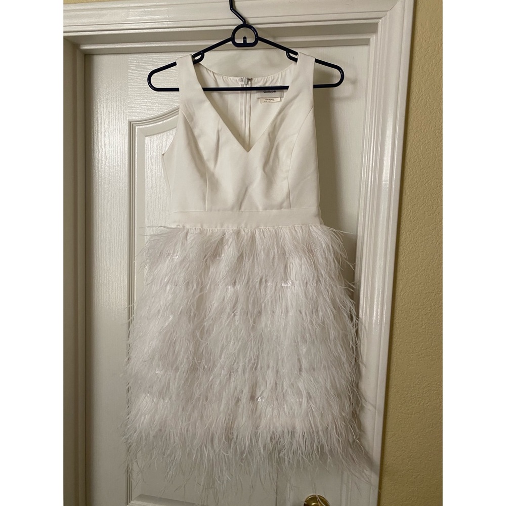BHDLN/Anthropologie Feather Dress